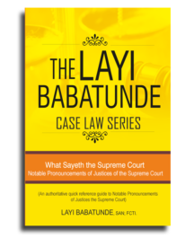 Case Law Series - Notable Pronouncements of Justices of the Supreme Court
